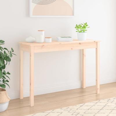 Console Table 110x40x75 Cm Solid Pine Wood