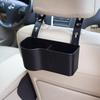 PP Car Headrest Food Holder Internal Odorless Water Bottle Snack Data Cable Organizer Rack Bracket Accessories