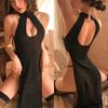 Sexy Nachthemd Damen Dessous für Sex Schrittfrei Rückenfrei Hot Hollow Open BH Body Kleid Erotische Kostüme Babydoll Unterwäsche