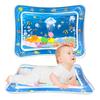 1Pc Inflatable Pvc Baby Playing Water Mat White Jellyfish Toddler Pad Kids Early Education Activity Toys Mat Cushion Kids Gift