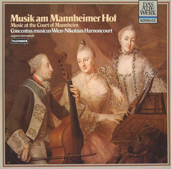 

LP Record CONCENTUS MUSICUS WIEN NIKOLAUS H Musik Am Mannheimer Hof Music At 641062 Telefunken Germany Classical Used
