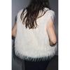 Za Export New Arrival Women's Clothing ZR Fashion Style Fashionable Temperamental All-Match Artificial Fur Effect Vest 3833246