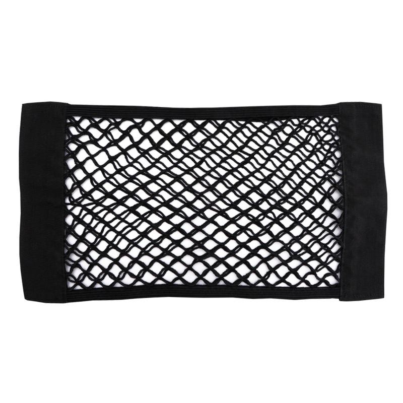 1pcs Car Back Rear Trunk Seat Elastic String Net Mesh Storage Bag Pocket Cage Organizer Luggage Hold