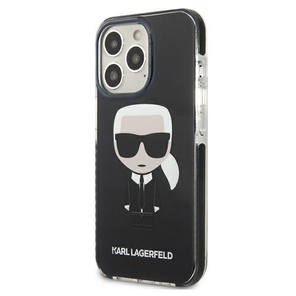 Karl Lagerfeld KLHCP13LTPEIKK iPhone 13Pro / 13 6.1" Hardcase Black/black Iconik Karl