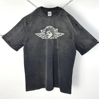 ZYLLO Fashion Graphics Print Streetwear Oversize HighStreet Vintage Tee Tops Y2k Retro T Shirt