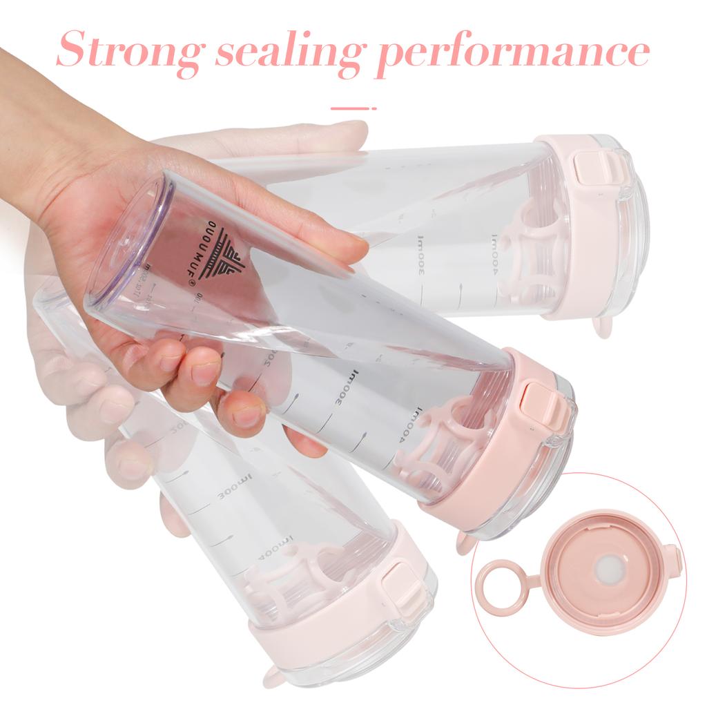 Hochwertige Sportwasserflaschen Proteinshaker Wasserflaschen Molkeproteinshaker Fitnessstudio Langlebiger graduierter Shaker Sport-Shake-Becher