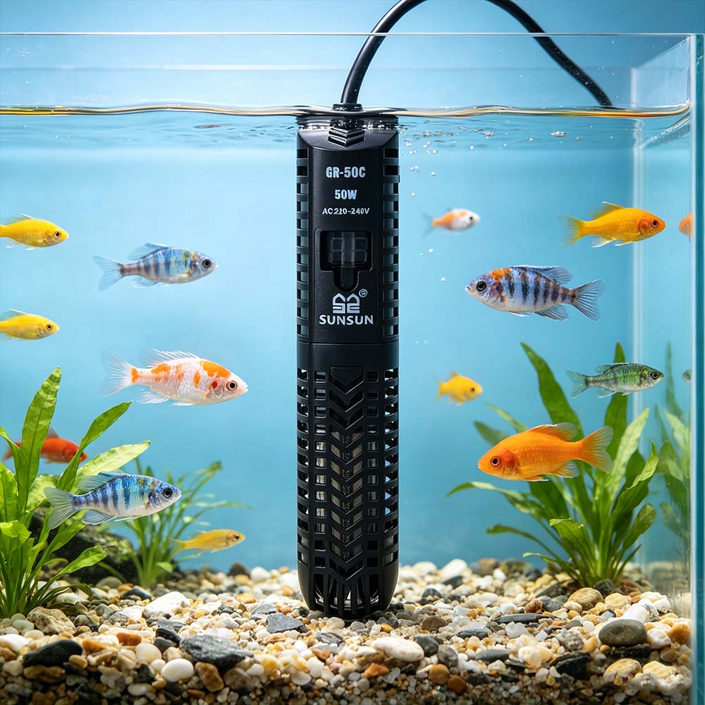 Adjustable Aquarium Submersible Heater 50-500W Fish Tank Constant Temperature Control Fish Tank