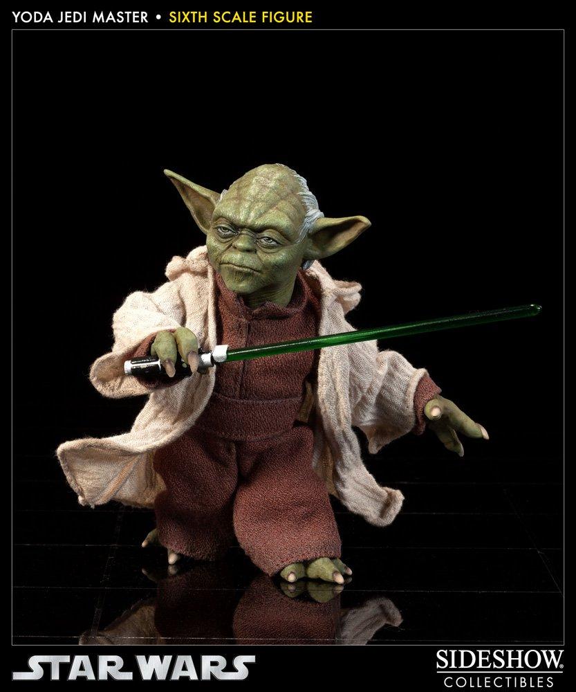 Figurka Star Wars Yoda z filmu Řád Jediho v měřítku 1/6 (Mistr Jedi)