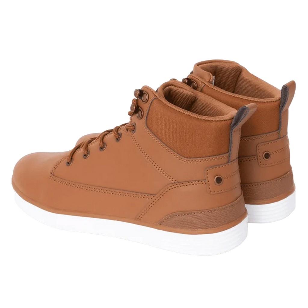 Crosshatch Mens Staiger Leather Trainers