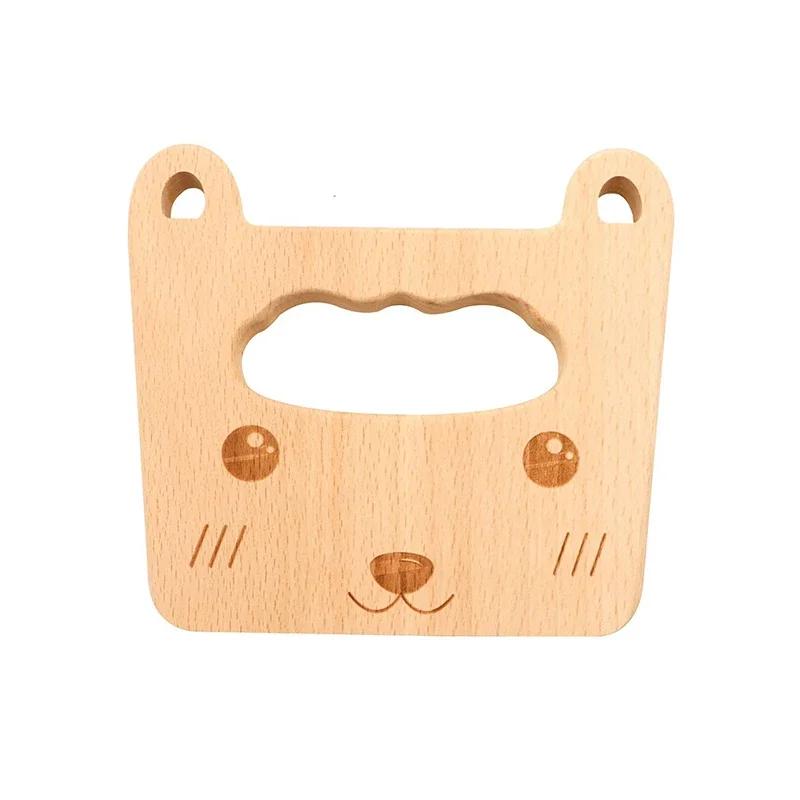 Kids Safe Wooden Cutter Cute Shape Knife Kitchen Tools Fruit Vegetable Cutter For Children Safe Kitchen Cutting Toy DIY Tools