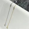 Sterling Marquise Zircon Minimalist Bracelet Women Vintage Chic Stackable Dainty Jewelry