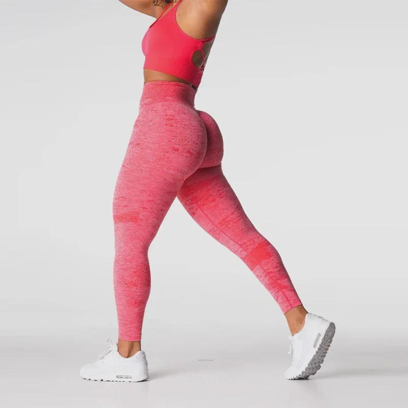 

Бесшовные штаны для йоги NVGTN: Одежда для фитнеса Cross-Border Hip-Lifting Extra Large