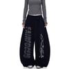 ZYLLO American Vintage Y2K Sweatpants Wo Hip Hop Loose Wide Leg Pant Bf High Waist Harajuku Spring Casual Trousers New Y2k Pants