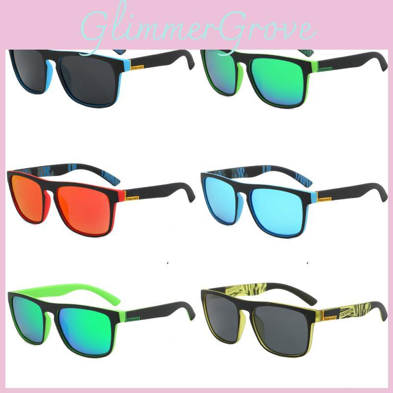 Unisex Outdoor Sports Polarized Sunglasses Full Frame Pc Material Uv Protection