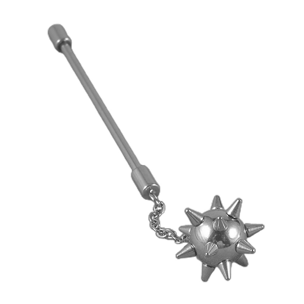 Orecchini Pendenti a Catena in Acciaio Chirurgico Unici Orecchini Pendenti Martello di Meteora Orecchino Cartilagine Trago Gioielli Eleganti da Donna
