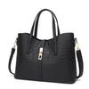 Women's Handbag New Style Women's Bag European and American Fashion Trend Women's Shoulder Bag Crocodile Pattern Handbag Mother Bag