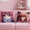 Anime E-Elfen L-Lied Pillow Case Comfort Sofa Bed Silky elegant Invisible zipper Custom Decorative cushion cover