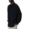 Fear of God Essentials Oversized Two-Pocket Long Sleeve Shirt Black Men 186SP254420F