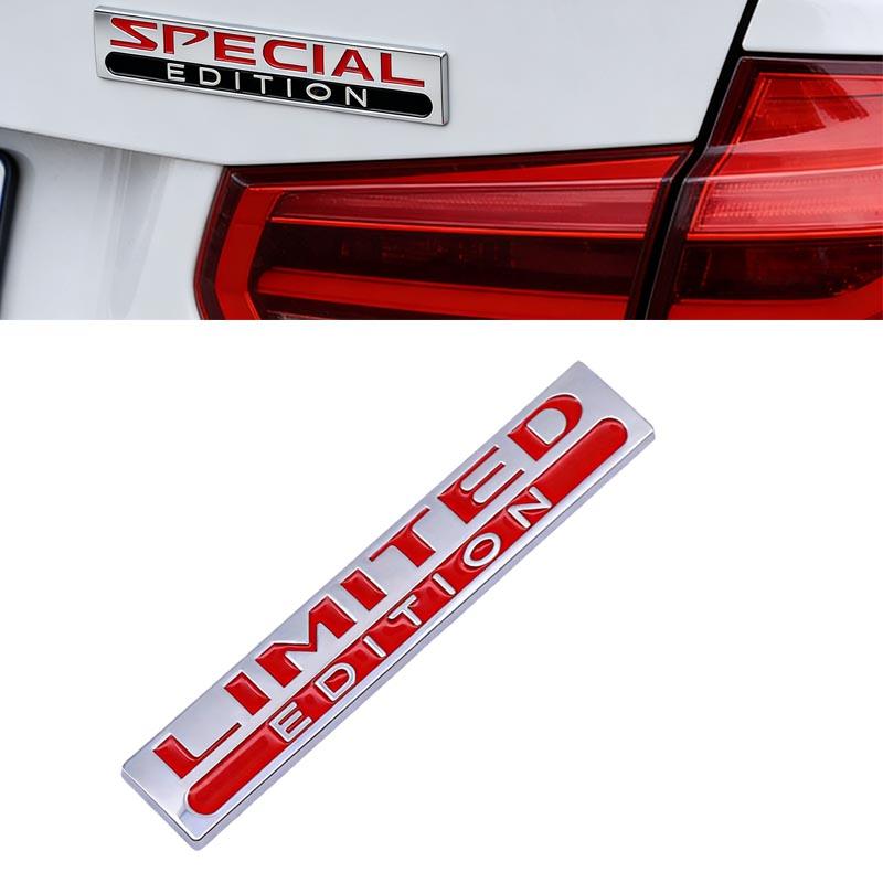 3D Metal SPECIAL EDITION Car Decoration Sticker For Car Modification LIMITED EDITION Accessories