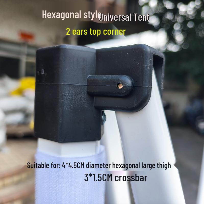 Telescopic Tent Umbrella Set: Folding Poles, Connecting Rod, Support Poles, Cross Tube