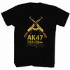 Rare 762mm Caliber Kalashnikov AK47 Assault Rifle TShirt New 100 Cotton Short Sleeve ONeck Tshirt Casual Mens Top