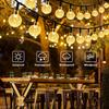 Solar Crystal Ball String Lights with 20–100 LEDs – Waterproof Outdoor Fairy Lights with 8 Modes for Garden Christmas Decoration