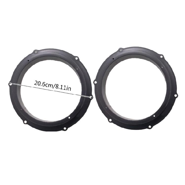 2x Speaker Spacer Waterproof Mat Rings Audio Bracket Holder Adapter for-Magotan