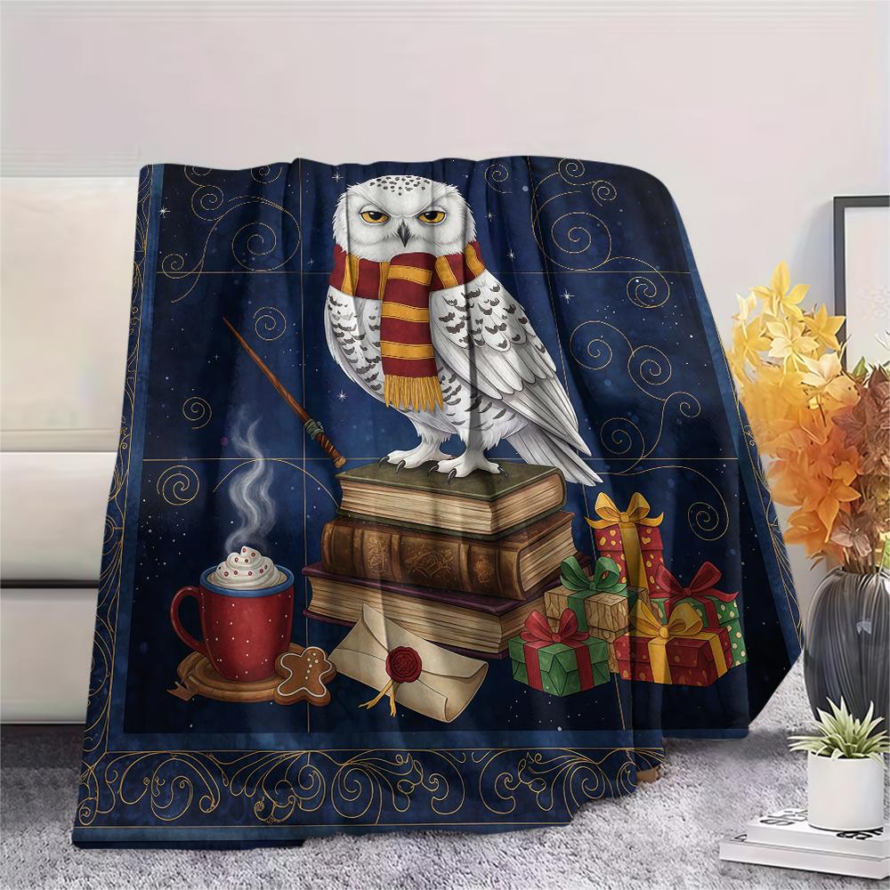 1 Stück Flanelldecke mit Cartoon-Druck, Hohe Qualität, Bequem für alle Jahreszeiten, Heimdekoration, Wärme und Komfort, Perfekt als Weihnachts- oder Geburtstagsgeschenk
