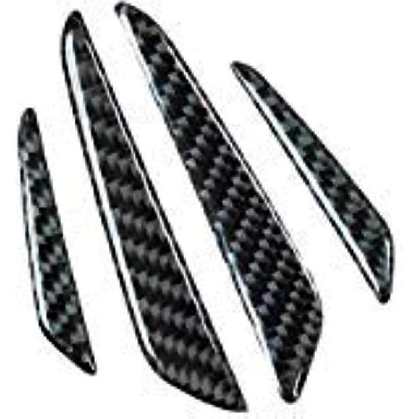 runmade Black Anti-Collision Patch Bumper Guard Strip Anti-Scratch Bumper Protector Trim Universal for Cars SUV Pickup Truck (2 Pack)