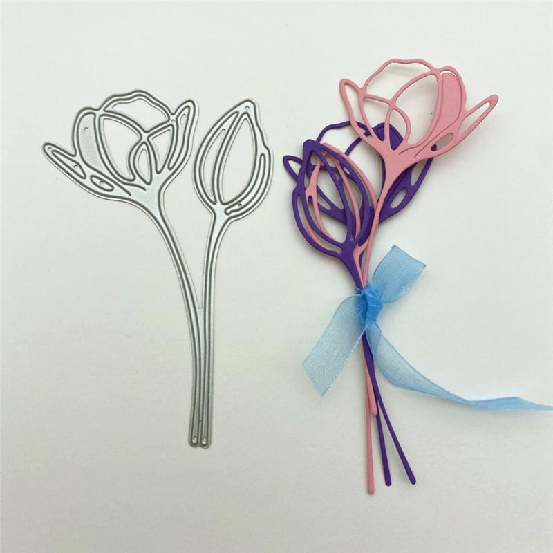 Flower Metal Cutting Dies Stencil Die Cut Scrapbooking Craft DIY Scrap Booking Paper Card