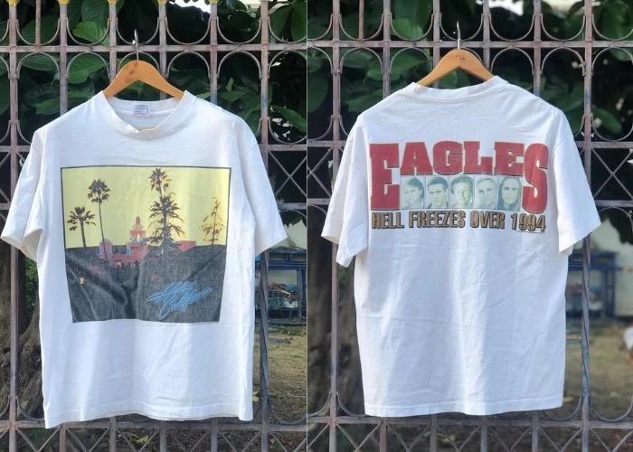 Vintage Eagle Band Hell Freezes Over Tour 1994 Graphic T-shirt Unisex S-5XL Unisex T-Shirt XXXXL