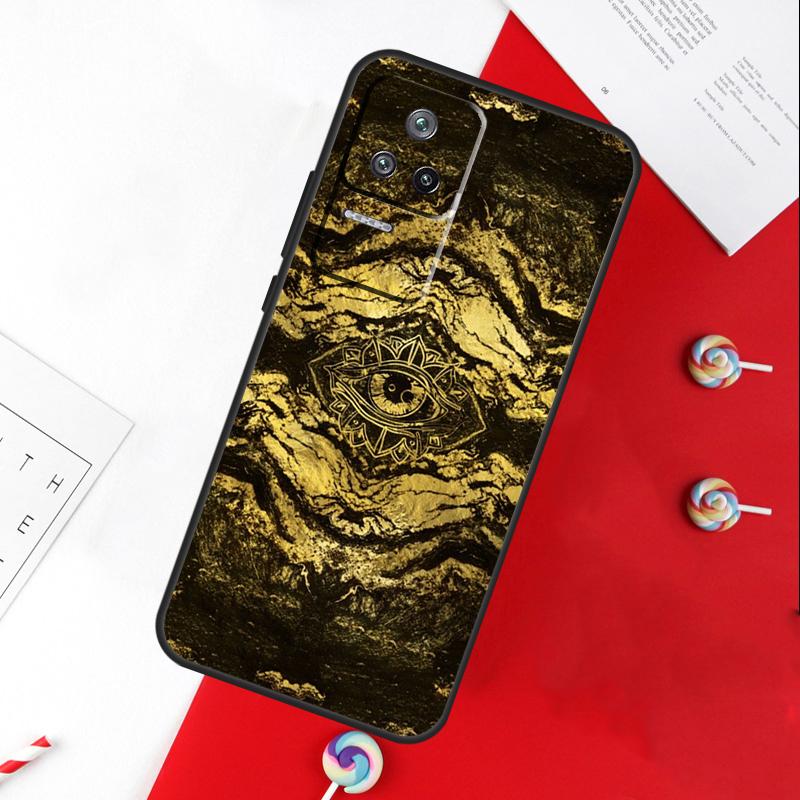 Pyramid Eye Symbol Cover For Xiaomi 13T 11T 12T 14T Pro 13 14 15 Ultra POCO X7 Pro X3 X5 X6 F5 F6 M6 Pro Case