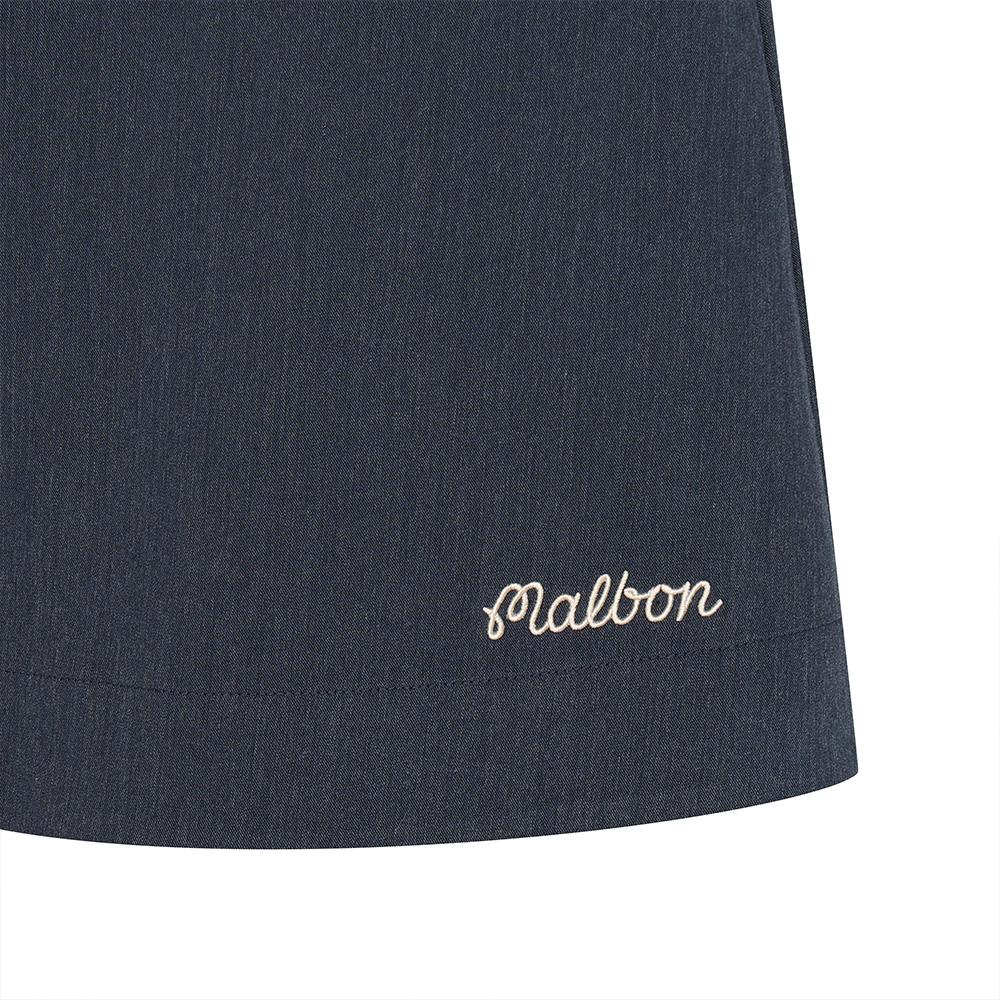 MALBON GOLF Casual H-Line Skirt Navy (Woman)