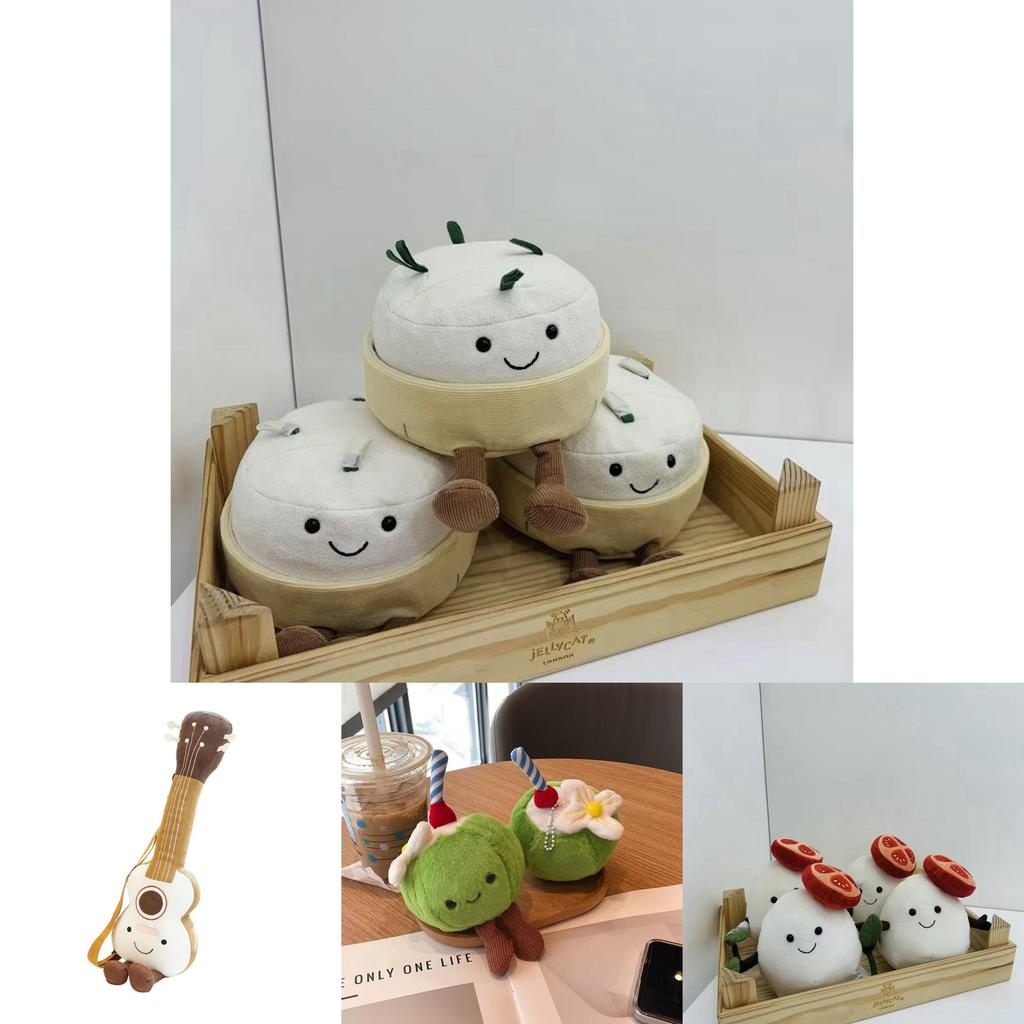 Jc Amuseables Mozzarella Plush Toys With Pp Cotton Fill For Girls Gift