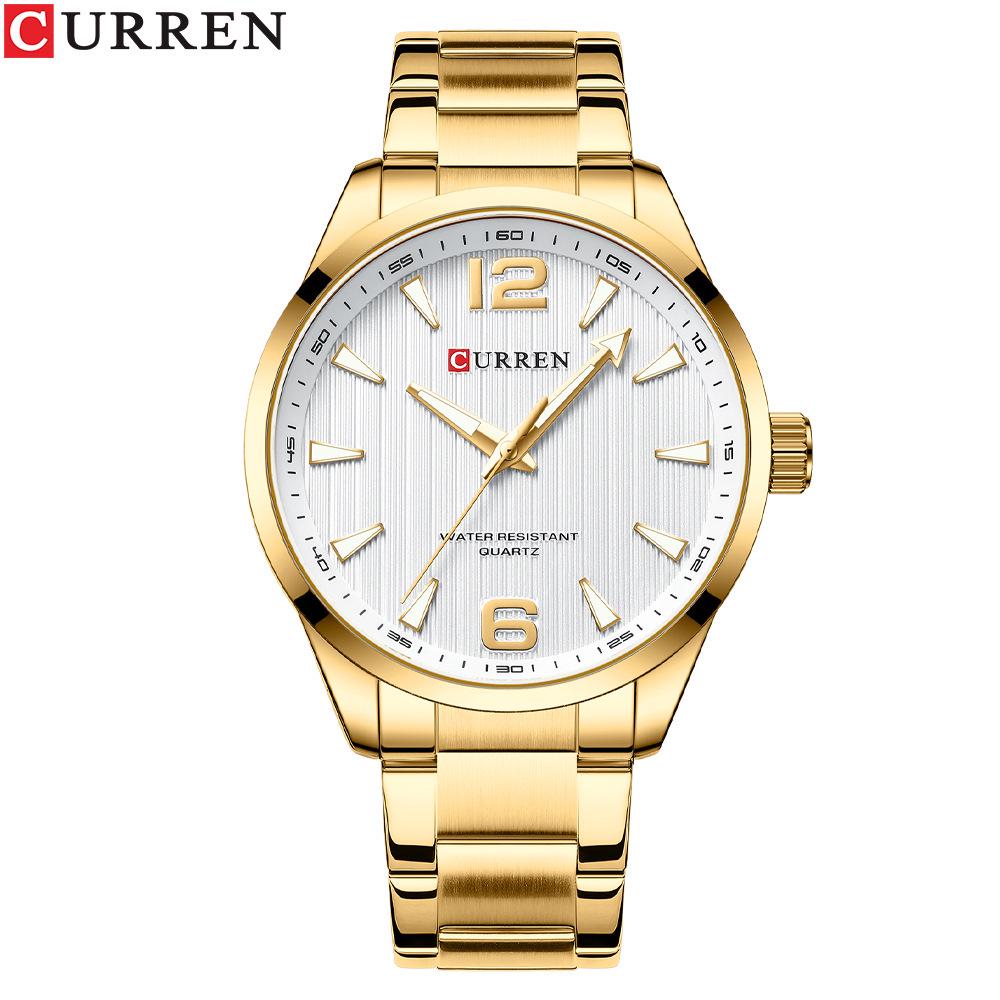 Curren Kareen 8434 Men s Waterproof Quartz Steel Band Business Watch