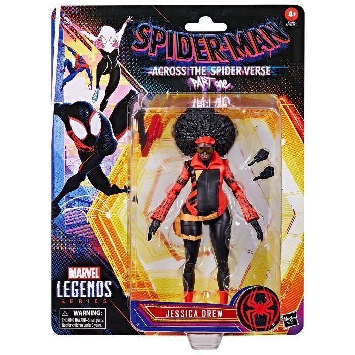Figurine - hasbro - spiderman legends v2 - 15 cm - blanc - marvel - mixte
