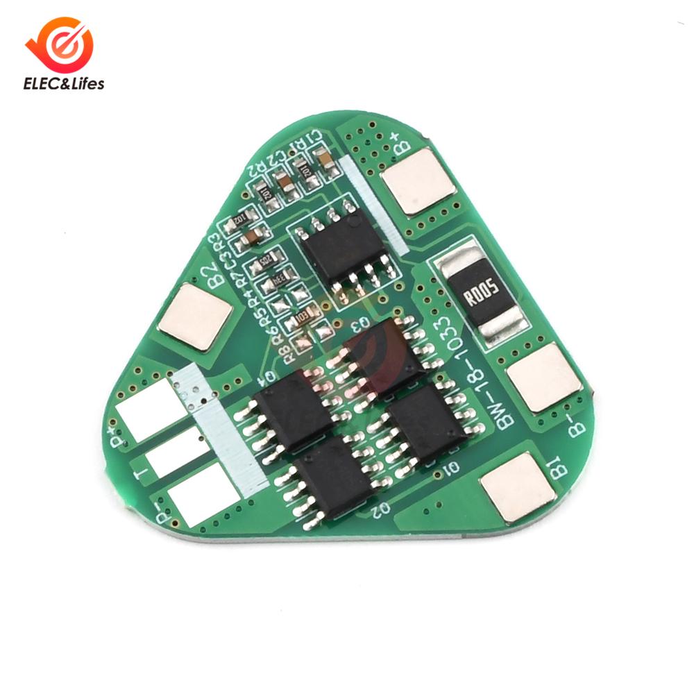 BMS 1S 1A 11A Li-ion Lithium Battery Protection Board 1 Cell PCB 11.8V-11.6V Lithium Polymer Battery Active Balancer equalizer