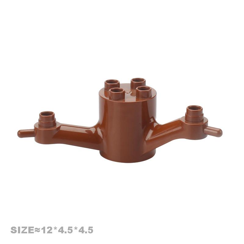 Play House Big Building Blocks Furniture Accessories Utensil Table Chair Compatible Sets Bricks Assemble Toys For Children Gifts