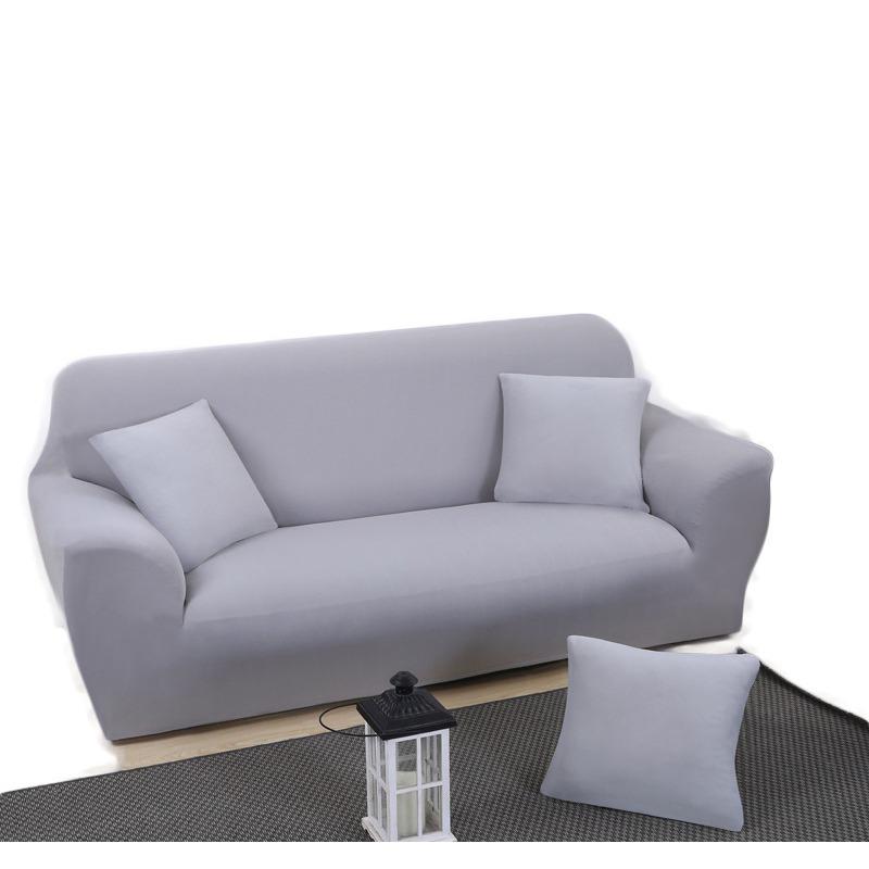 Solid Color Combination Elastic Full Cover Sofa Cover European Fabric Sofa Cover