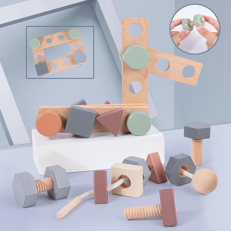 

Children s Wooden Shape & Color Matching Puzzle Toy