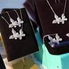 Elegant Phantom Butterfly Necklace - Romantic Clavicle Chain for Women