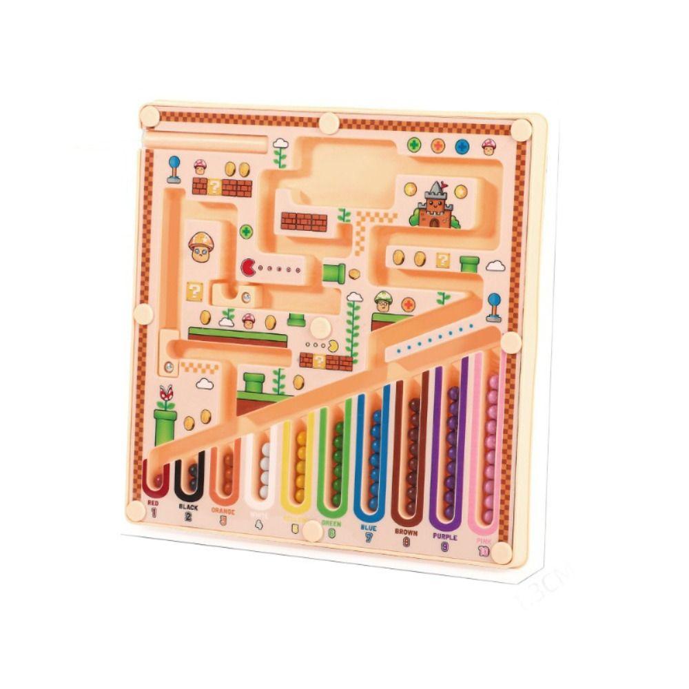Colorful Children's Magnetic Maze Concentration Training Early Education Puzzle Toys