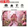 2D Enchanted Forest Fairy House Backdrop Children's Party Photo Booth