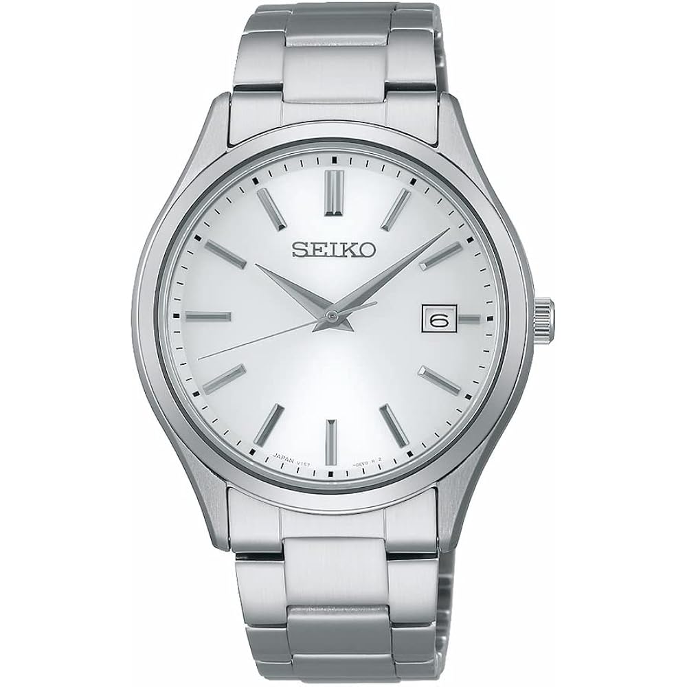 [Seiko Watch] SEIKO SELECTION SBPX143 S Series Men s Watch, Solar-Powered, Date Calendar, White D...
