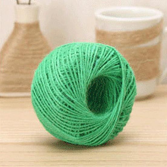 Vintage Style Colored Hemp Rope for DIY and Photo Clips (1.5-2mm, 25m/50m/100m)