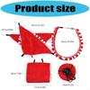 5 Piece Hamster Climbing Tube Swing Set Soft Fabric Cage Accessories Set HX6C