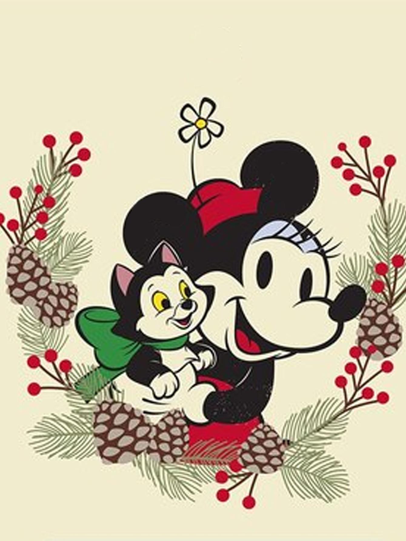 

DIY Diamond Painting Minnie and The Kitten Cross Stitch Kit Mosaic Art Diamond Painting Full Circle Diamond Home Decoration Round 20x30cm