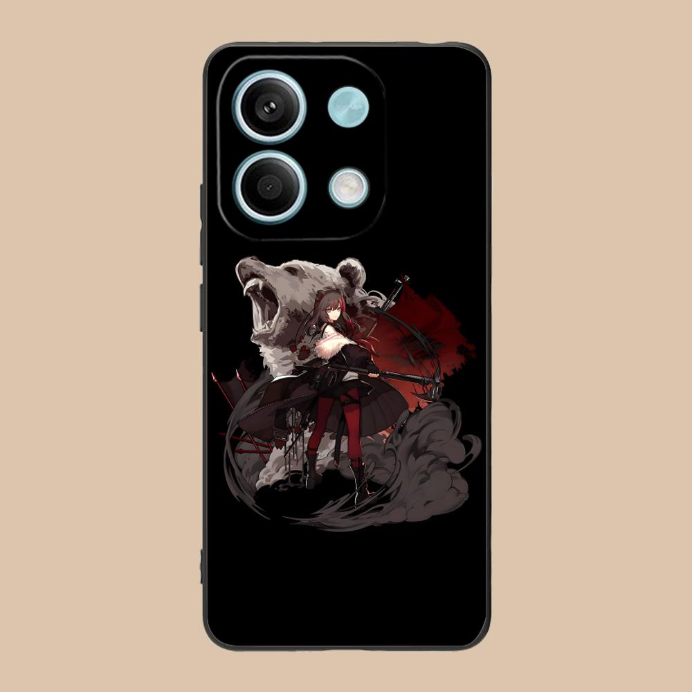Arknights Zima Matte TPU Mobile Phone Case for POCO F8 F7 F6 F5 F4 F3 F2 Pro GT C75 C71 C65 C61 C40 Pro Ultra Colorful Cover
