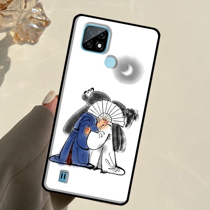 WORD OF HONOR Chibi For Realme GT 7 Pro GT 6T 6 5 C67 C61 C55 C53 C51 C21Y C25S C75 10 11 12 13 14 Pro Plus Case