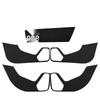 Buick E5 Door Kick Mats: Carbon Fiber Passenger Seat Protection Stickers.